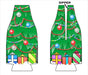 Zipper Bottle Coozie - Christmas Tree